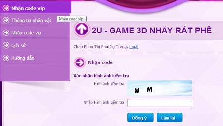 2U Webgame nhay 3D duy nhat Viet Nam