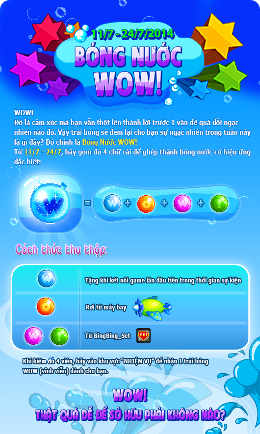 Bóng nước WOW! BongWoW