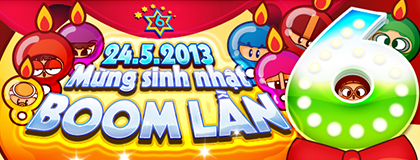 Mừng sinh nhật Boom online