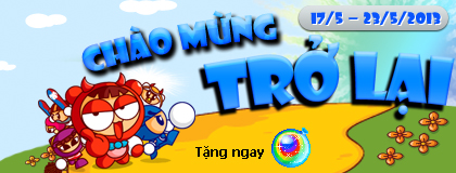 Chào mừng trở lại