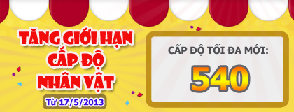 Tăng giới hạn cấp độ