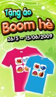 BOOM-Tặng áo Boom hè