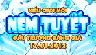 Chuẩn bị chơi Ném Tuyết nào
