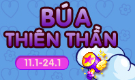 Đập trứng với B&uacute;a Thi&ecirc;n Thần