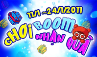 Kh&ocirc;ng diễn ra "Chơi Boom nhận qu&agrave;"
