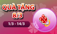 Vật phẩm qu&agrave; tặng 8/3