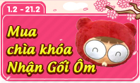 Mua Ch&igrave;a Kh&oacute;a nhận Gối &Ocirc;m