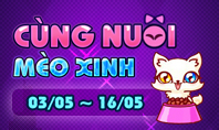 C&ugrave;ng nu&ocirc;i M&egrave;o xinh