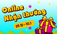 Online nhận thưởng