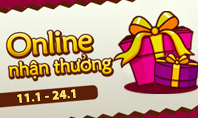 Online nhận thưởng