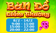 Bản đồ điểm thưởng (Cực mới)