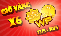 Giờ v&agrave;ng x6 mừng sinh nhật
