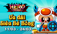 X2 với Si&ecirc;u B&eacute; Bỏng tại Hero Mode