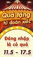 Qu&agrave; tặng từ đo&agrave;n xiếc