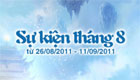 26/08: Khai mở Sự Kiện Tháng 08