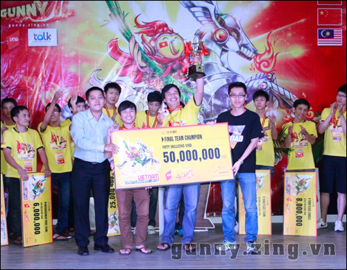Sơn Hải & Trung Dũng đăng quang tại Giải Gunny Open Tournament 2012