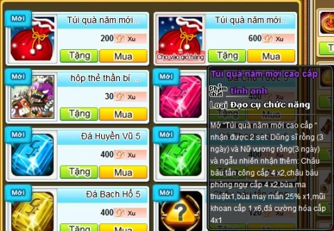 Hóa thân Dũng Sĩ và Nữ Vương Rồng Shop2