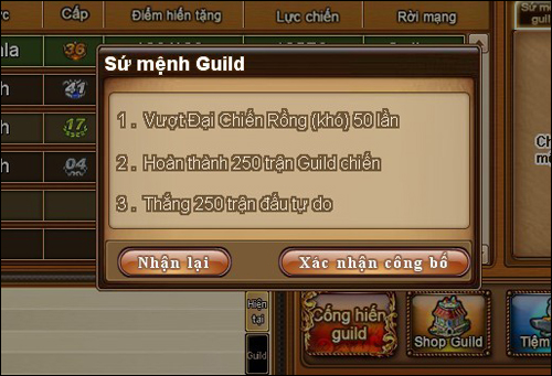Sứ mệnh Guild