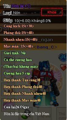 Item "khủng"