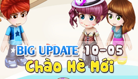 Chào hè cùng trang phục mới tại bản cập nhật 10/5