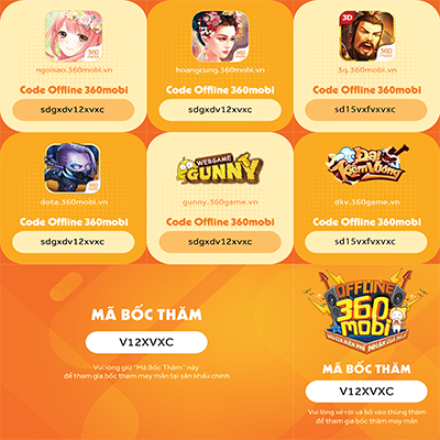 Code quà tặng các game