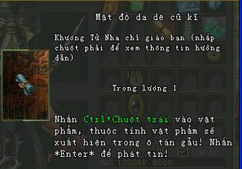 Mật đồ da dê cũ kĩ