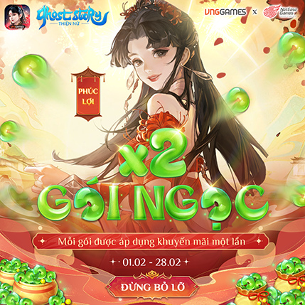 Phúc Lợi X2 Gói Ngọc - Tháng 2