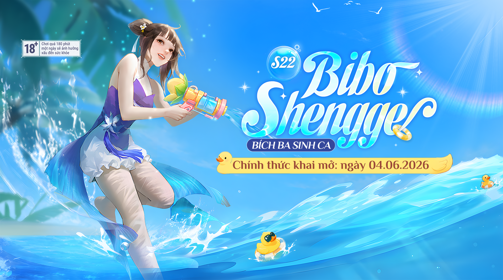 Khai Mở Máy Chủ | S22 – Bibo Shengge (Bích Ba Sinh Ca) | 04.06 - 25.06