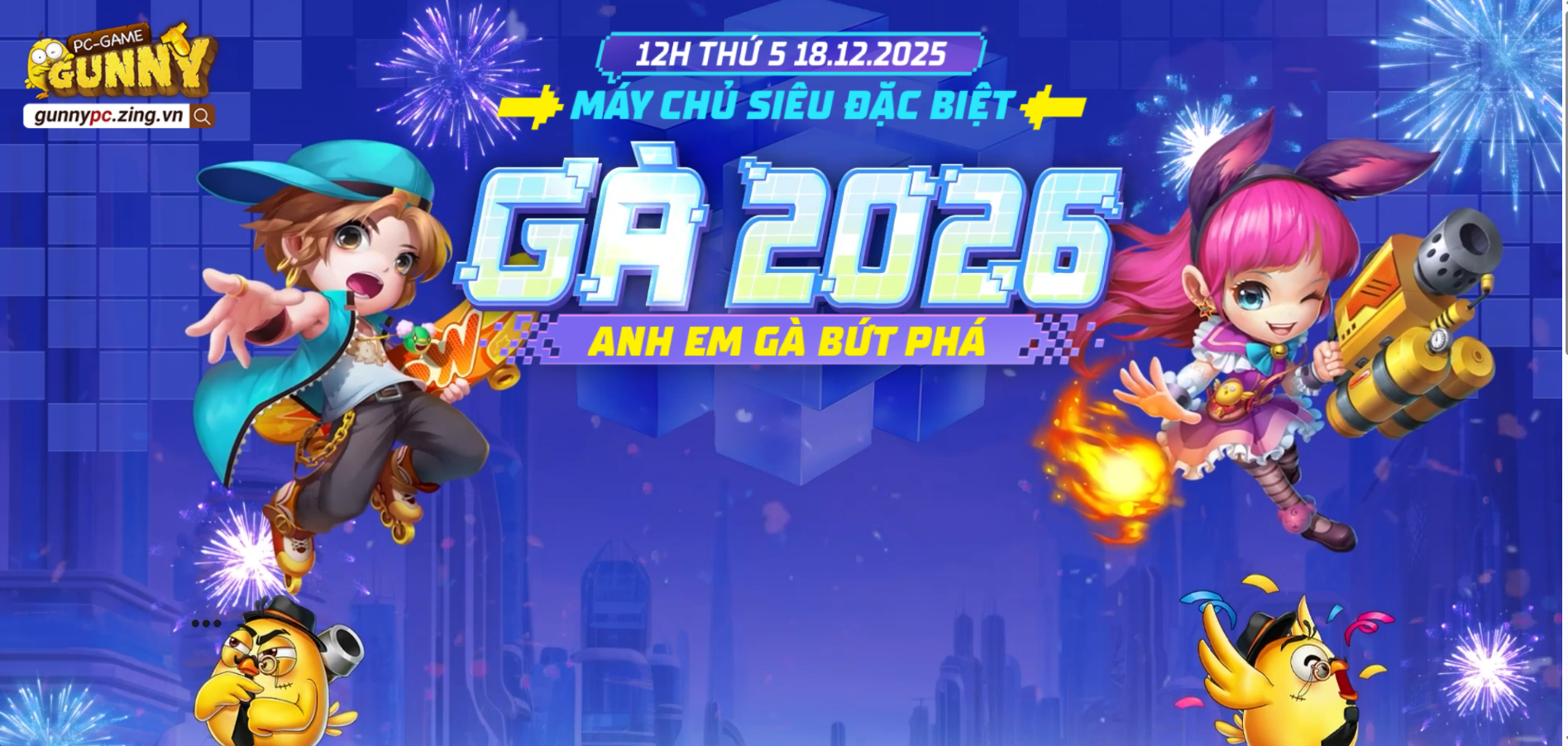 Máy chủ siêu đặc biệt - Gà 2026
