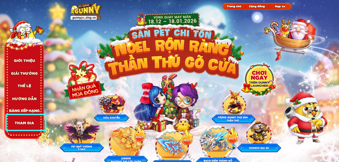 Săn PET Chí Tôn - Vòng Quay Mùa Đông