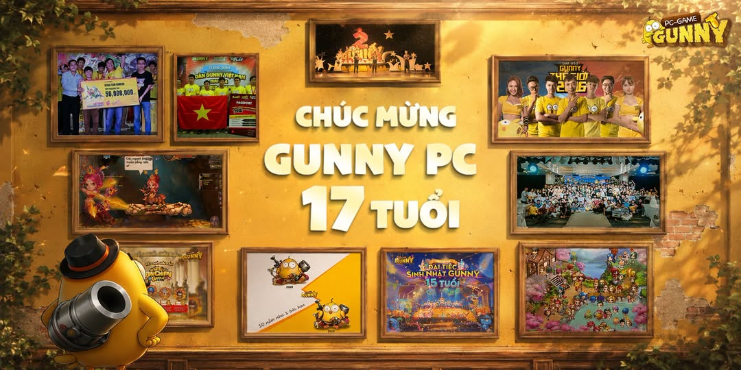 Chúc Mừng Gunny PC 17 Tuổi