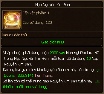 Nạp Nguyên Kim Đan