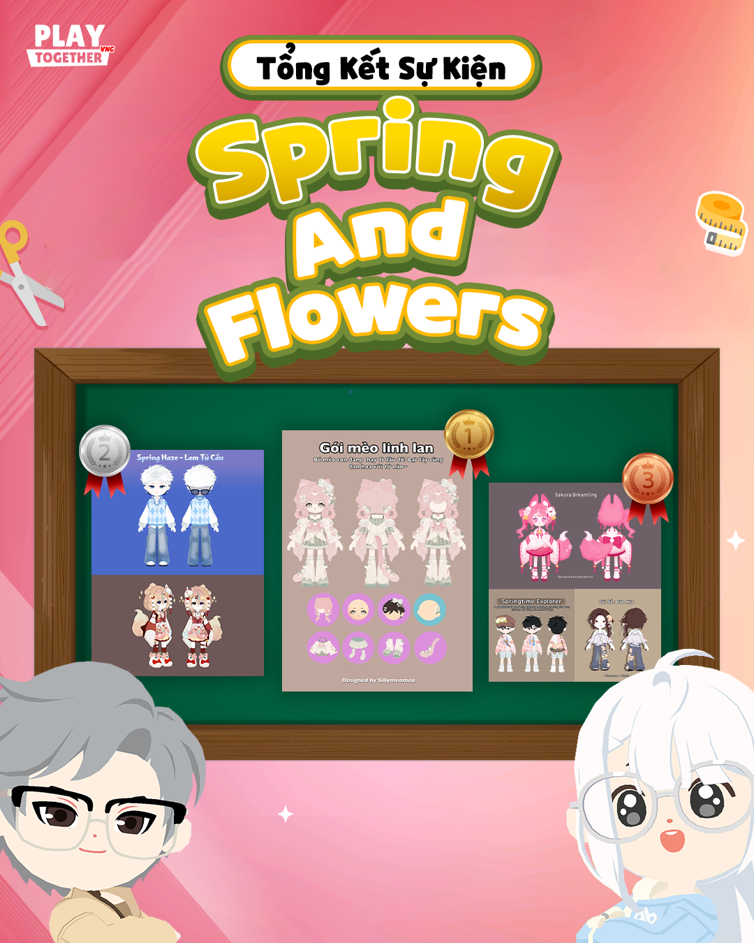 [Kết quả Sự kiện] Cuộc thi Thiết kế Trang phục SPRING AND FLOWER