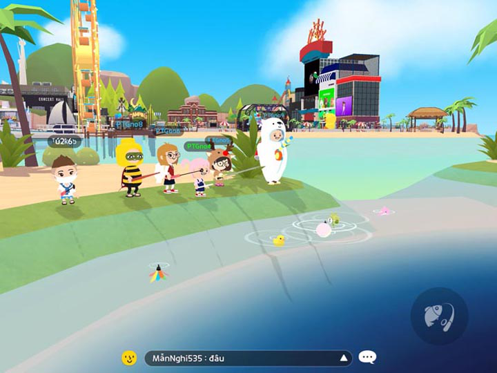 Hoạt động câu cá