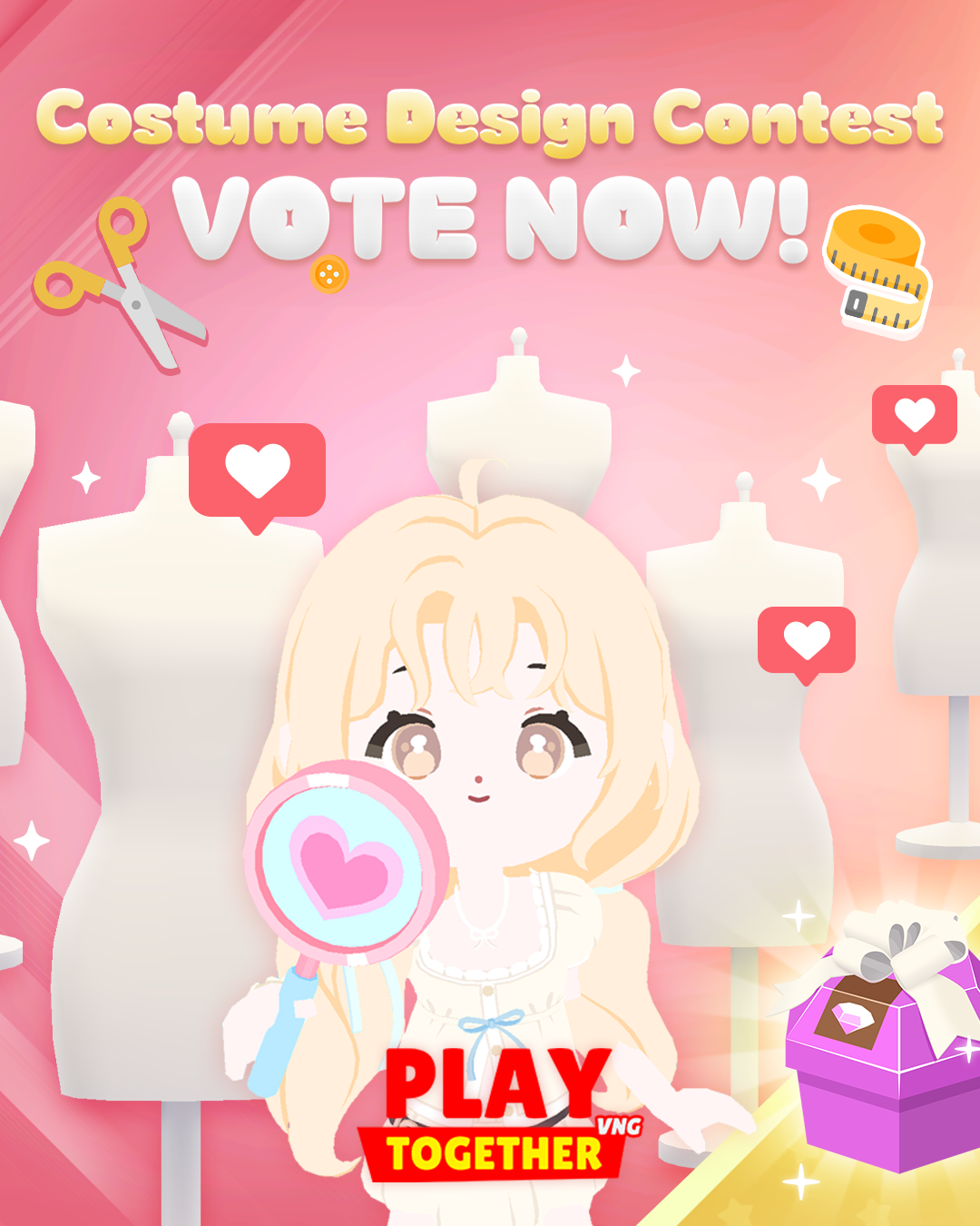 [Sự kiện] Hướng dẫn bầu chọn cuộc thi thiết kế trang phục