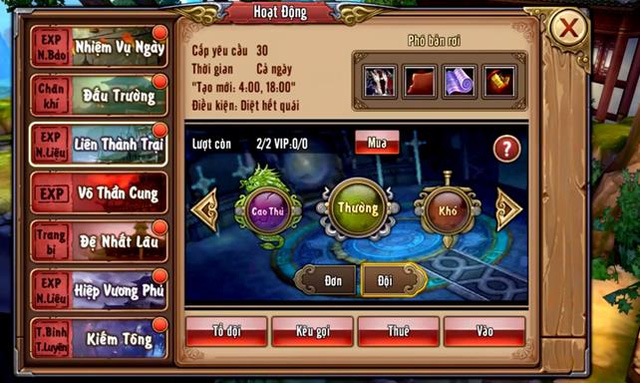 Phong Vân 3D Mobile: Bí kíp vượt Phó Bản chỉ trong 5 nốt nhạc