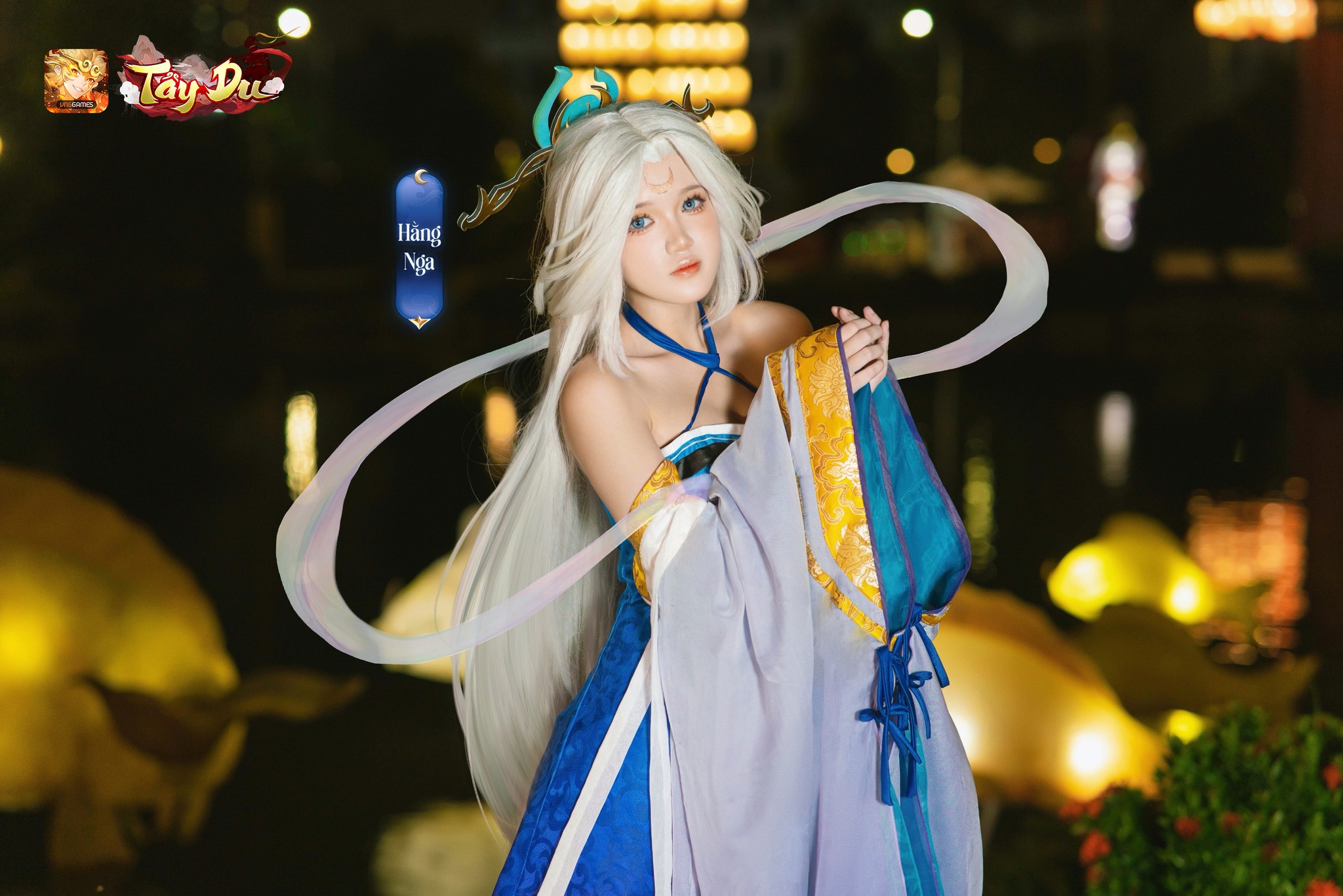 Tây Du VNG x Tú Anh Cosplay Hằng Nga Tây Du VNG Đại Náo Tam Giới