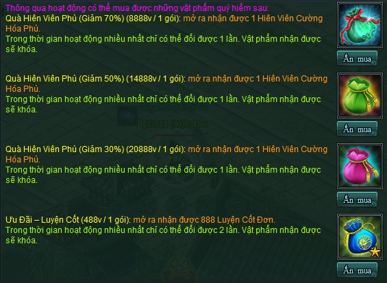 Webgame nhập vai Võ Lâm Chi Mộng - Bảo Trì Định Kỳ
