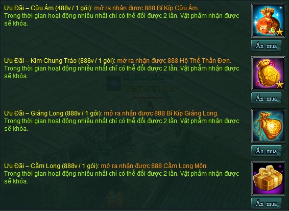 Webgame nhập vai Võ Lâm Chi Mộng - Bảo Trì Định Kỳ
