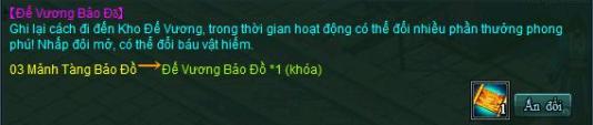 Webgame nhập vai Võ Lâm Chi Mộng - Phiên Bản 136