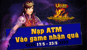 Nạp ATM vào game nhận quà