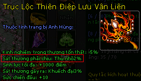 Bổ sung thuộc tính mới cho Liên Hoàng Kim/Bạch Ngân Anh Hùng - Kiếm Thế