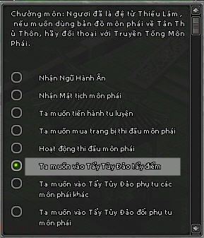 đối thoại với Chưởng môn