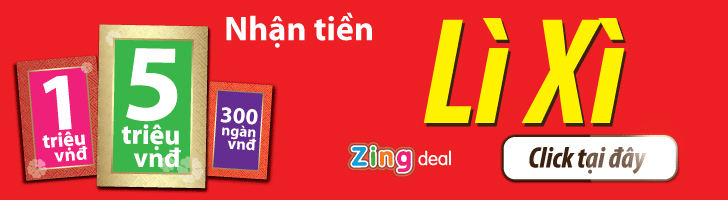 ưng bừng đón Tết cùng chương trình “Rước rồng bay – Nhận ngay tài lộc” siêu hấp dẫn. Chỉ có tại Zing Deal!