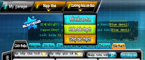 Chơi game đua xe