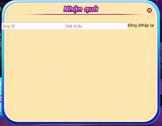 Đăng ký điện thoại nhận code Gunny