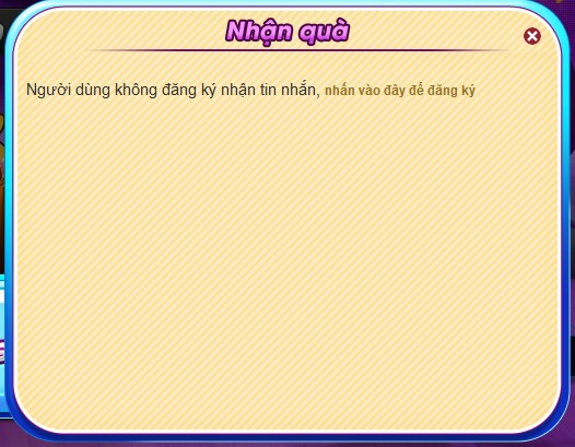 Đăng ký điện thoại nhận code Gunny