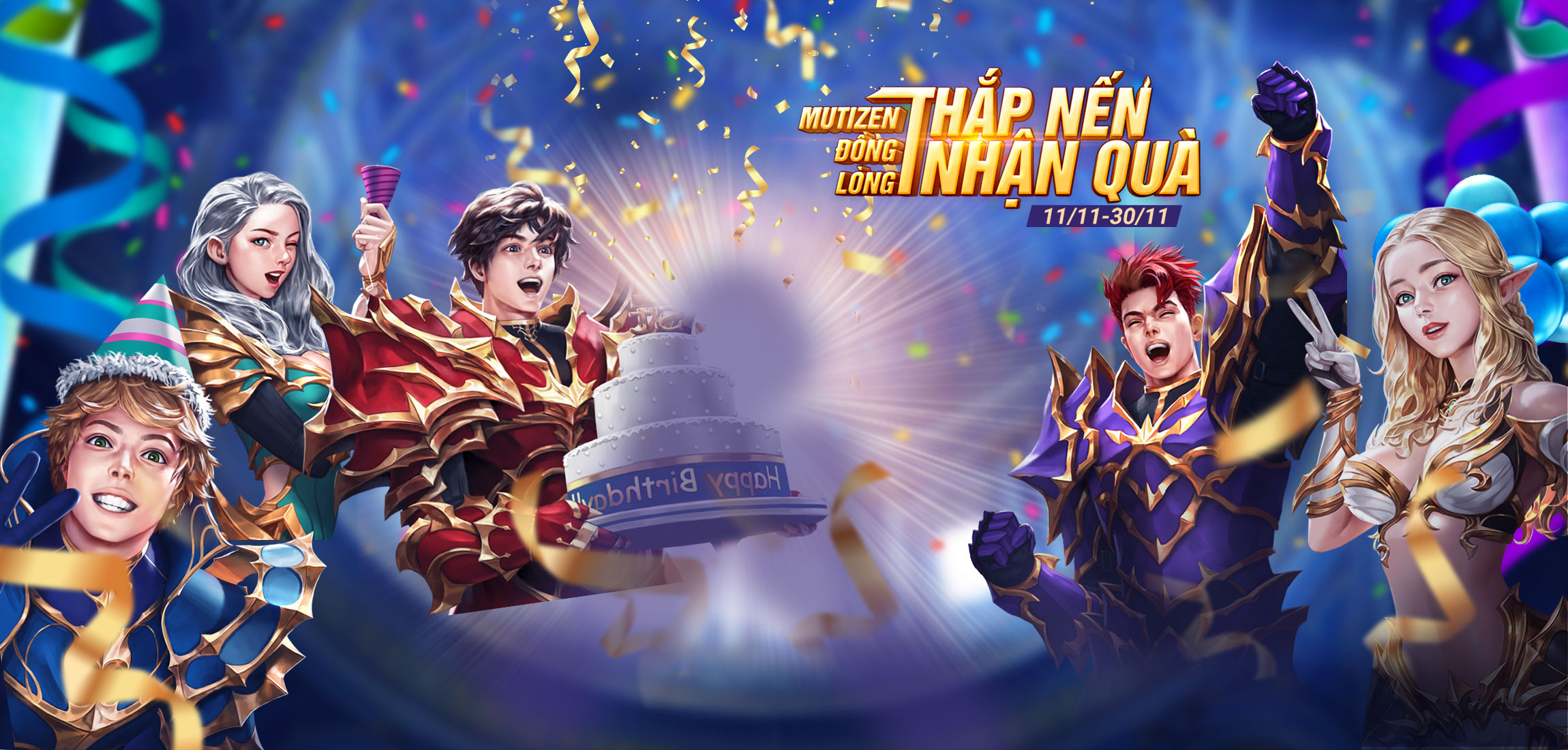 Mừng sinh nhật 1 năm tuổi MU Awaken VNG tổ chức chuỗi sự kiện hoành tráng  khiến game thủ ngập tràn trong quà tặng