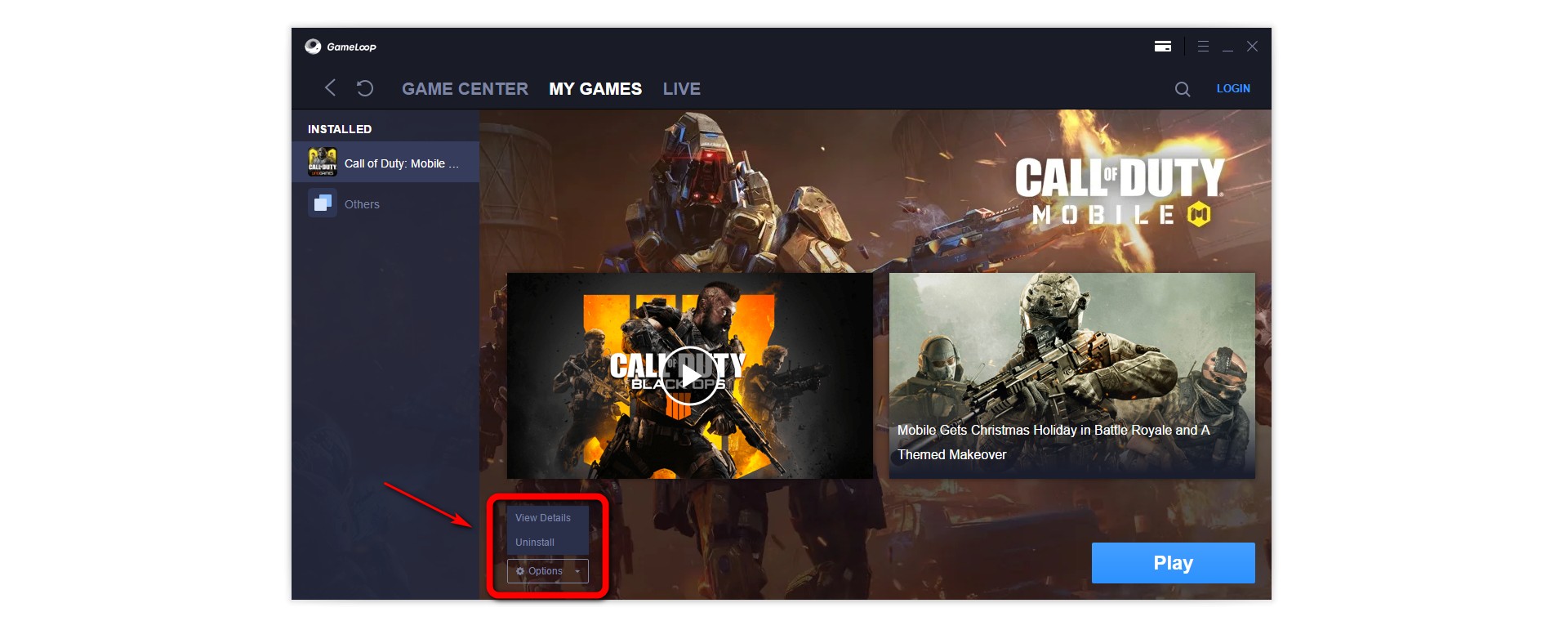 HƯỚNG DẪN COD MOBILE: CẬP NHẬT PHIÊN BẢN MỚI GIẢ LẬP GAMELOOP