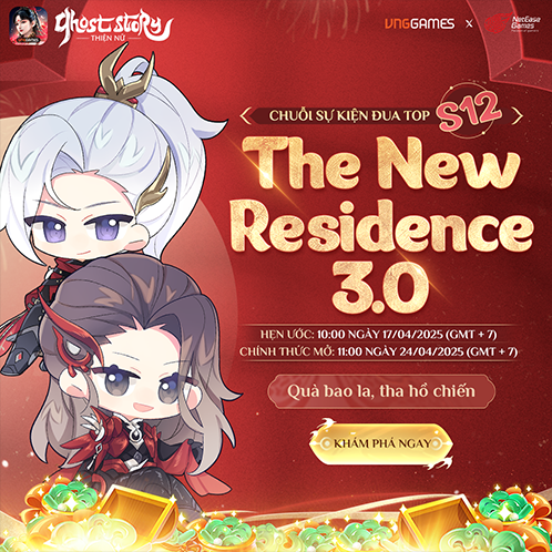 MÁY CHỦ BIG UPDATE S12 - THE NEW RESIDENCE 3.0 (GIA VIÊN 3.0)
